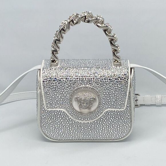 Versace Crystal La Medusa Mini Bag - Picture 4 of 15